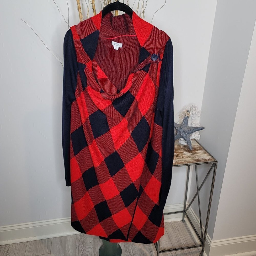 Crown & Ivy‎ Cardigan Womens Large